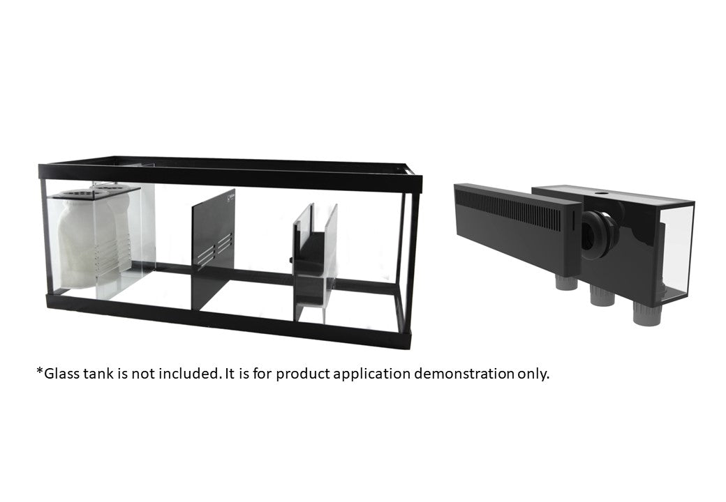 20 Gallon DIY Sump Kit External Overflow Box Bundle Fiji Cube