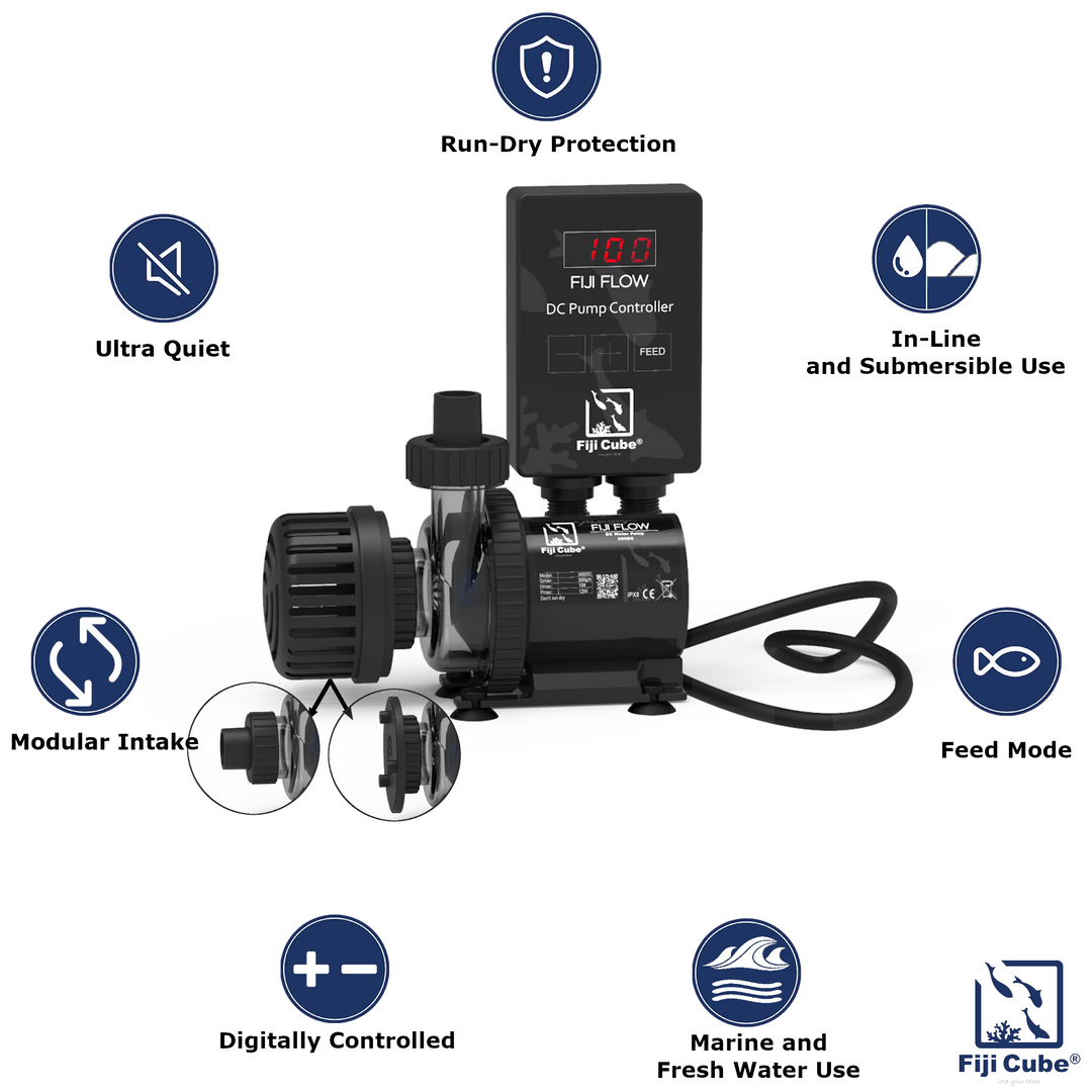 Fiji Cube-  Fiji Flow DC water pumps with controller