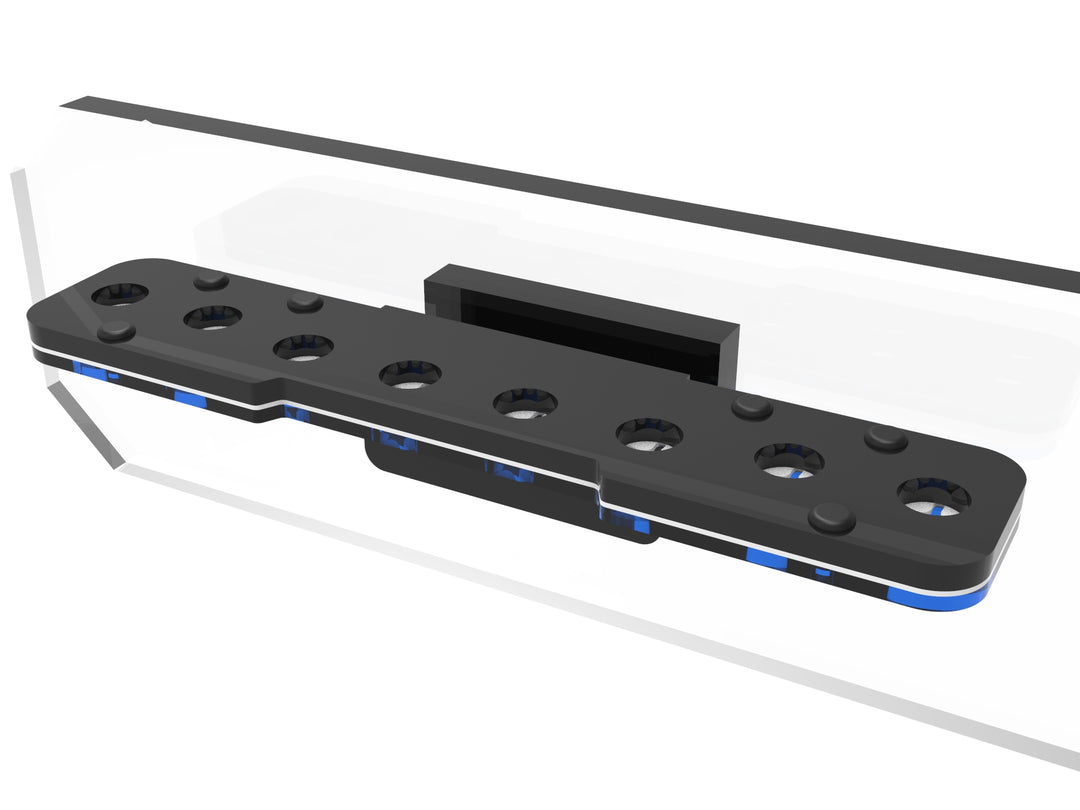 Fiji Cube 8 Holes Magnetic Coral Frag Rack with Plug Locking System